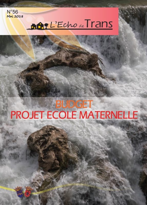 Couverture du magazine municipal Echo de Trans numéro 56