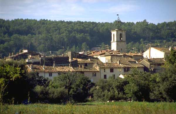 Vue du village et son clocher