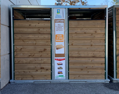 Visuel des colonnes dédiées aux cartons Visuel des colonnes dédiées aux cartons