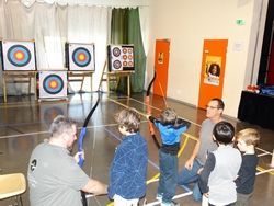 Initiation de tir à l'arc Téléthon 2019 Initiation de tir à l'arc Téléthon 2019