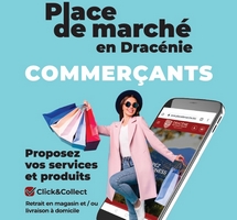 Plateforme de commerce en ligne “Place de marché en Dracénie”