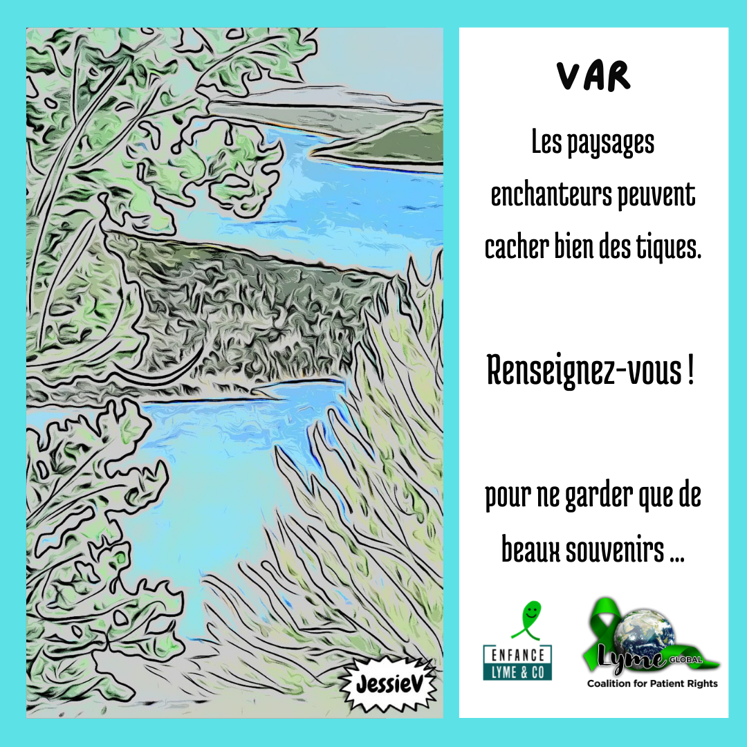 Attention, les paysages enchanteurs peuvent cacher des tiques, renseignez-vous! Attention, les paysages enchanteurs peuvent cacher des tiques, renseignez-vous!