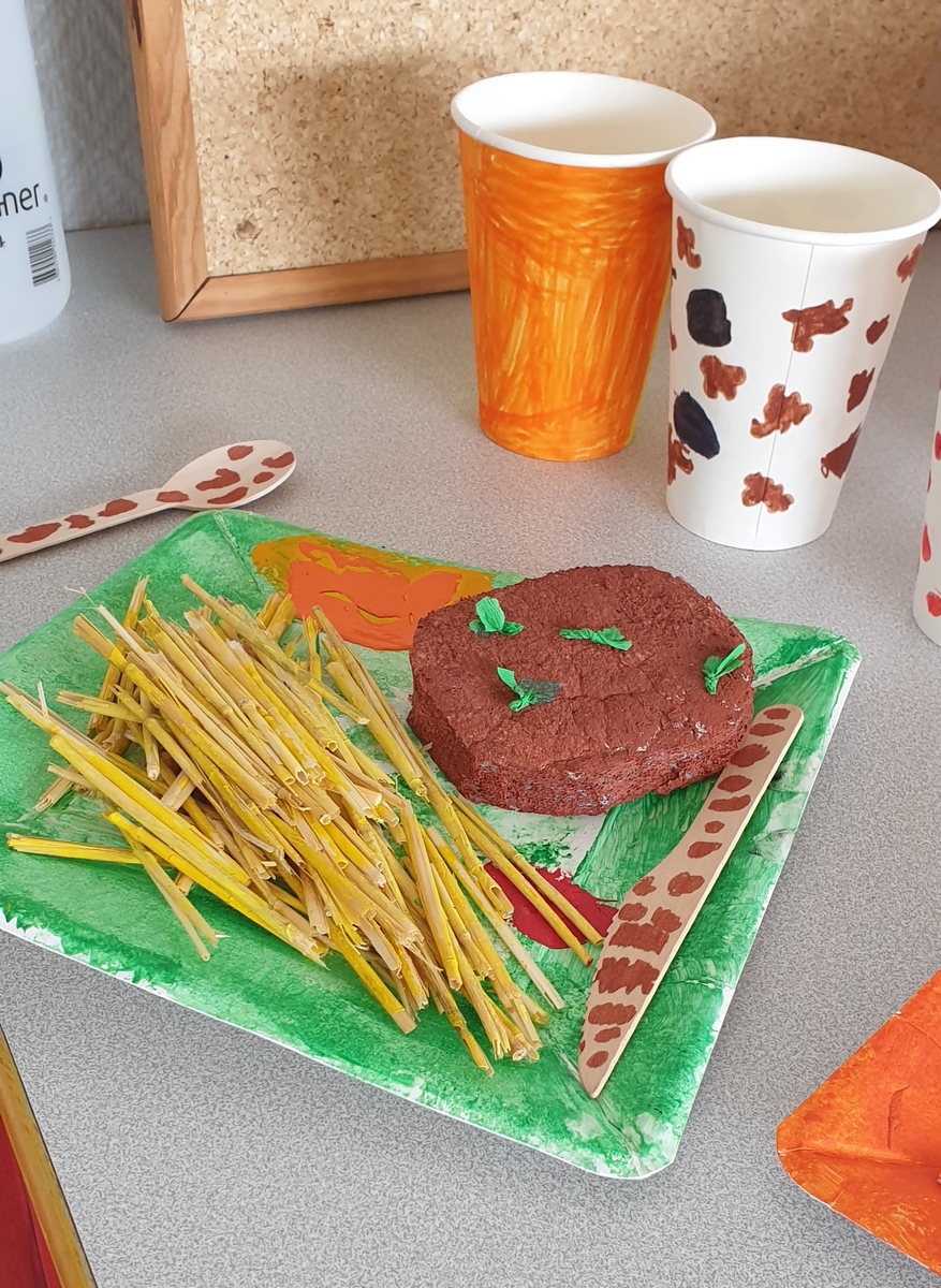 steak haché - frites (eat art)