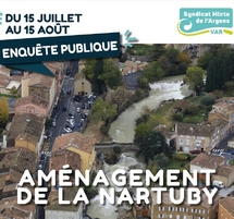 SMA : enquête publique Aménagement de la Nartuby