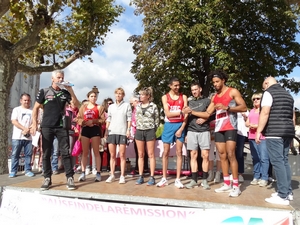 Les vainqueurs de la course de 10 km