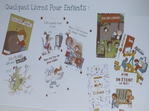 Exemples de livres pour enfants sur le thème des écrans