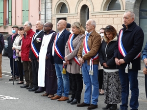 Cérémonie des déportés : les élus se recueillent