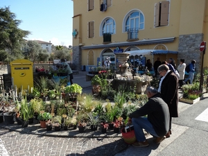 Stand de fleurs