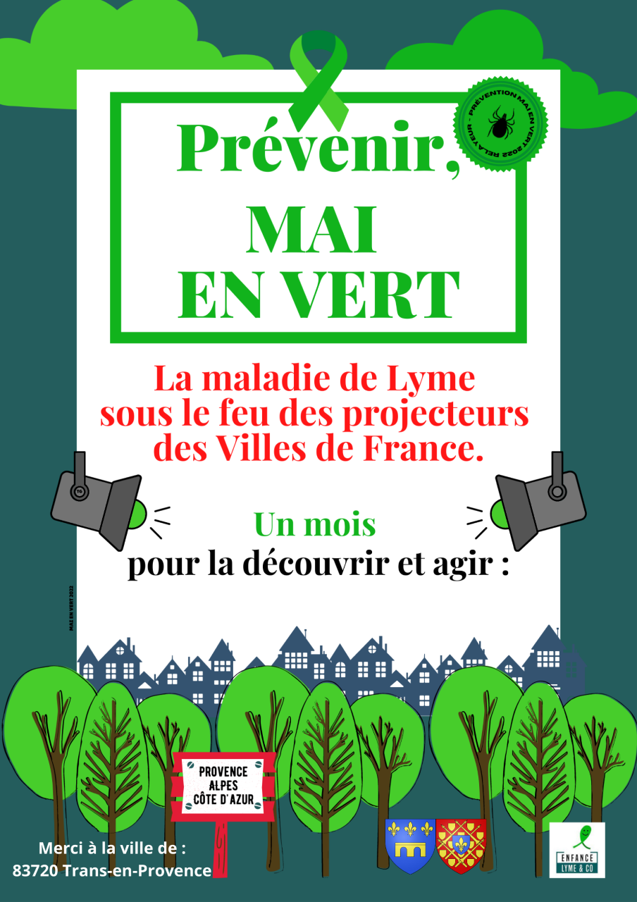 La Maladie de Lyme, un mois pour la découvrir et agir