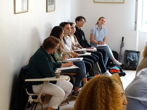 Les étudiants du Master GERINAT