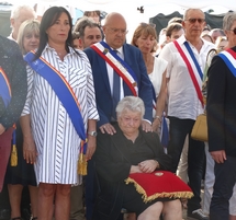 Cérémonie du 16 août : Mme Concas, résistante, mise à l’honneur !