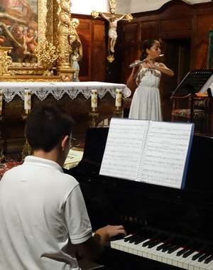 Jeunes talents au piano et à la flûte traversière