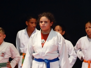 Lauryne Buonomano, jeune transianne espoir du judo