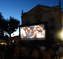 Succès du cinéma en plein air !