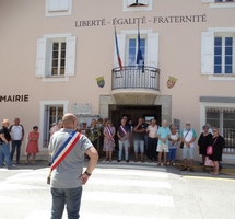 Rassemblement contre les violences – Soutien au Maire Vincent Jeanbrun