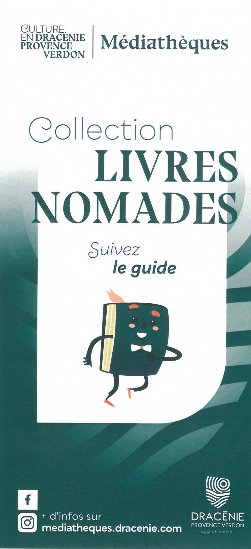 Couverture du flyer des livres nomades