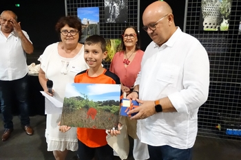 Arthur Laurent, lauréat du concours photo catégorie enfant