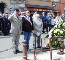 Cérémonie commémorative du 8 mai 1945