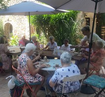 Atelier poterie avec le CCAS