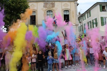 Lancer de pigments