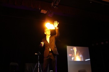 Billy Debu sur scène