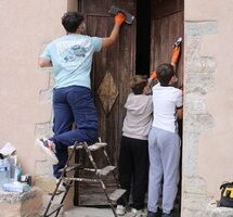 Participation des jeunes à la rénovation de la chapelle Saint-Victor