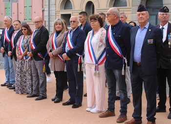 Les adjoints autour de Monsieur le Maire