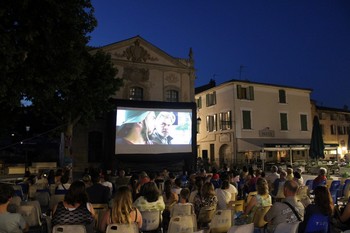 Le public devant le film