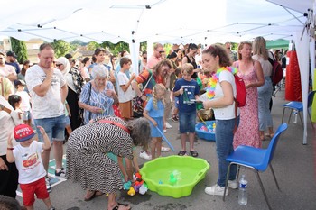 Stand de pêche aux canards