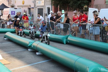 Le parcours des mini motos