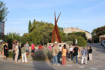 Sculpture place du 16 août 1944